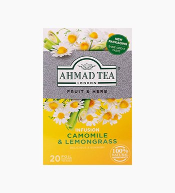 احمد تى اعشاب بابونج وليمون 20 فتلة